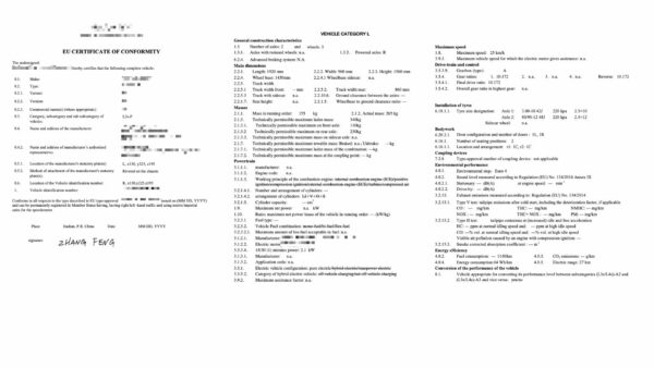 Elektro-Kabinenroller TRIKE (25km/h)