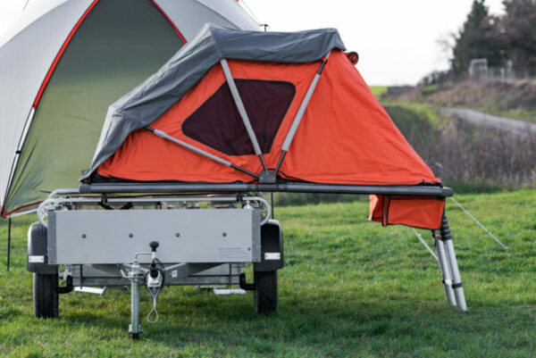 Elektrofrosch Camping