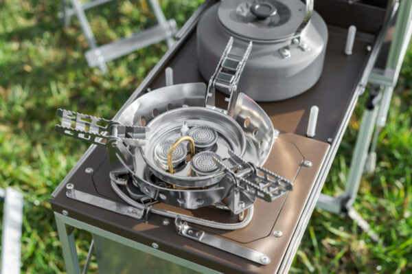 Elektrofrosch Camping