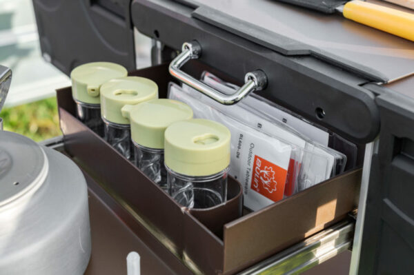 Elektrofrosch Camping