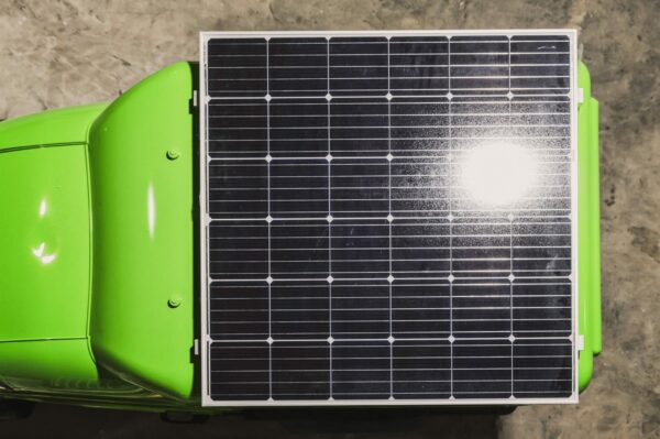 Elektrofrosch Solaranlage